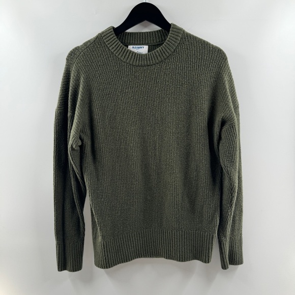 Old Navy Sweaters - Old Navy Olive Green Knit Sweater (Size Medium)